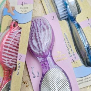 4-in-1 Pedicure Paddle Brush